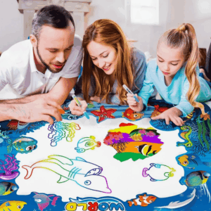 Wodny Maluś - Magiczna znikająca malowanka XXL